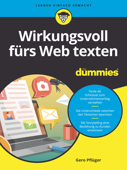 Title details for Wirkungsvoll fürs Web texten für Dummies by Gero Pflüger - Available